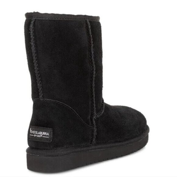 UGG Koola Short Black Ankle Boots Size 6 New - Picture 5 of 11